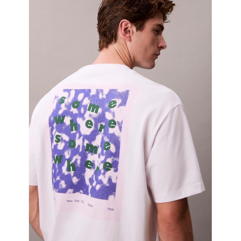 LV04RE806G YAA SS16S CALVIN SOMEWHERE GRAPHIC