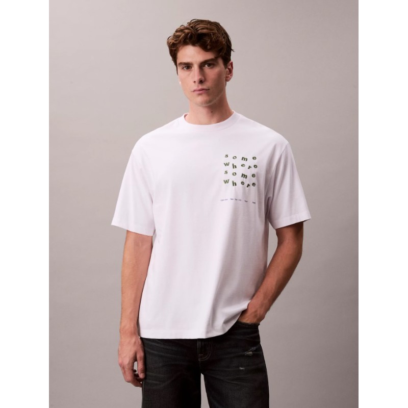 LV04RE806G YAA SS16S CALVIN SOMEWHERE GRAPHIC