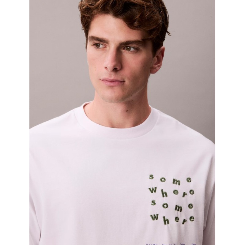 LV04RE806G YAA SS16S CALVIN SOMEWHERE GRAPHIC