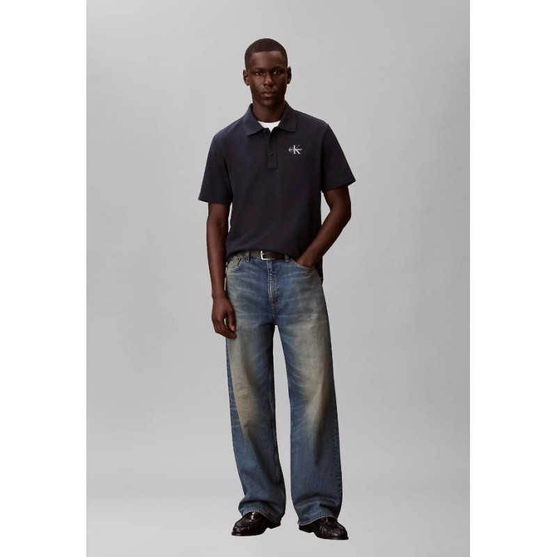 LV04RF209G CEF SS EASY MONOLOGO CASUAL PIQUE POLO