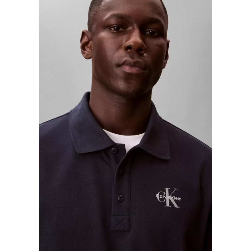 LV04RF209G CEF SS EASY MONOLOGO CASUAL PIQUE POLO