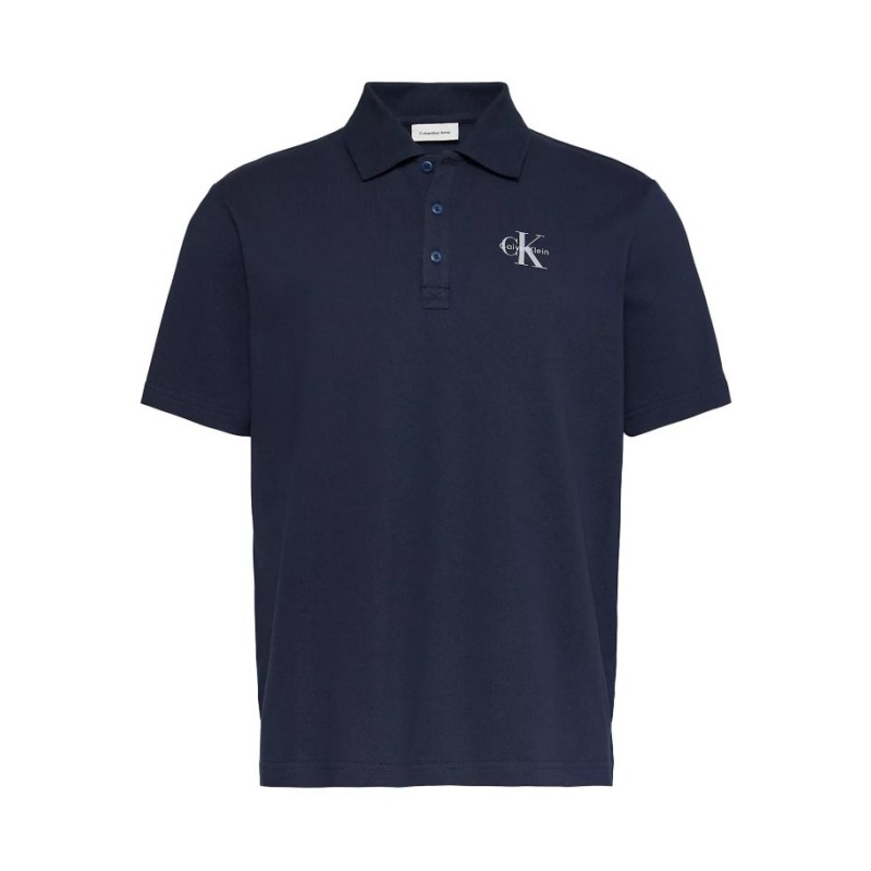 LV04RF209G CEF SS EASY MONOLOGO CASUAL PIQUE POLO