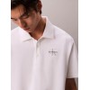 LV04RF209G YAF SS EASY MONOLOGO CASUAL PIQUE POLO