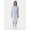 LV044F032G C32 YARDYE COTTON POPLIN SHIRTDRESS