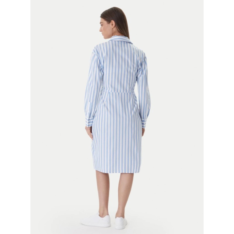 LV044F032G C32 YARDYE COTTON POPLIN SHIRTDRESS