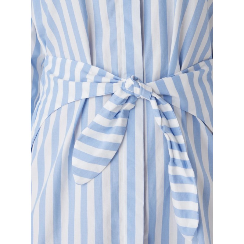 LV044F032G C32 YARDYE COTTON POPLIN SHIRTDRESS