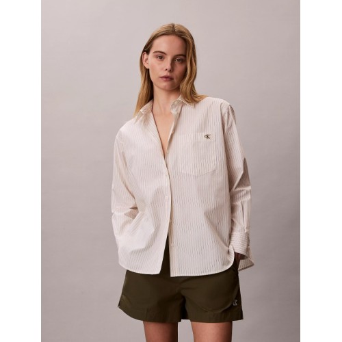 LV047F103G F7J YARDYE COTTON POPLIN RELAXED SHIRT