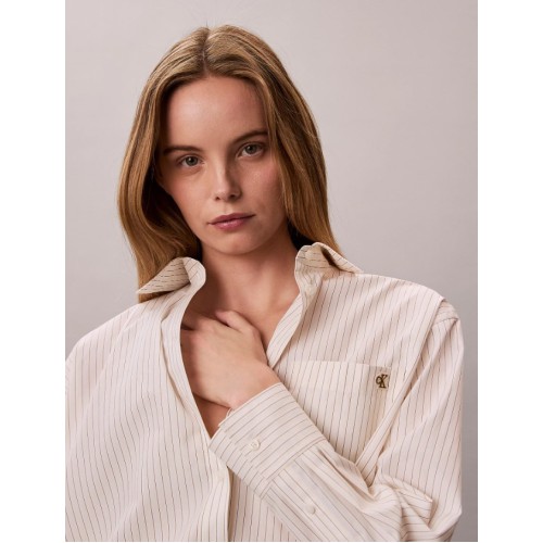 LV047F103G F7J YARDYE COTTON POPLIN RELAXED SHIRT