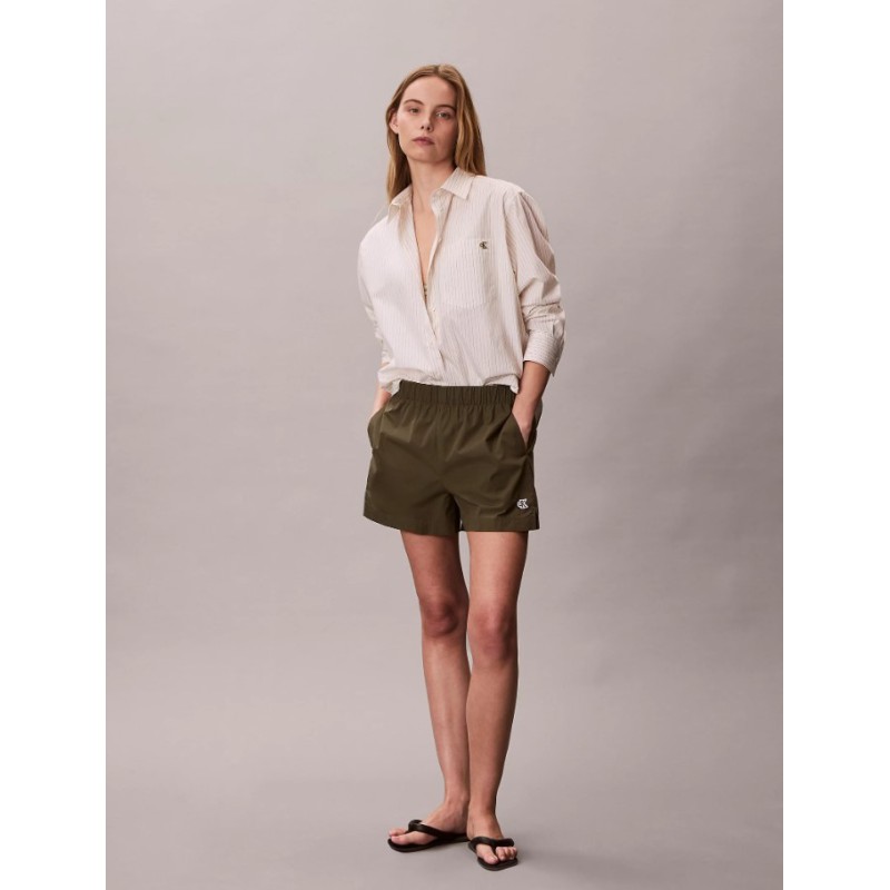 LV047F103G F7J YARDYE COTTON POPLIN RELAXED SHIRT