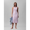 LV047F242G 3OQ SL MONOLOGO BABY RIB TANK MIDI DRESS