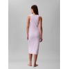 LV047F242G 3OQ SL MONOLOGO BABY RIB TANK MIDI DRESS