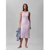 LV047F242G 3OQ SL MONOLOGO BABY RIB TANK MIDI DRESS