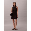 LV047F260G UB1 SL INTERLOCK MOCK NK MINI DRESS