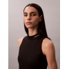 LV047F260G UB1 SL INTERLOCK MOCK NK MINI DRESS