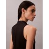 LV047F260G UB1 SL INTERLOCK MOCK NK MINI DRESS