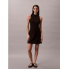 LV047F260G UB1 SL INTERLOCK MOCK NK MINI DRESS