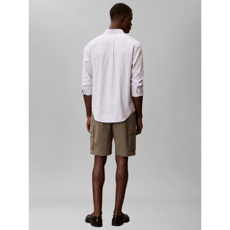 LV04RB618G LDY 9'' COTTON PULL ON CARGO SHORT