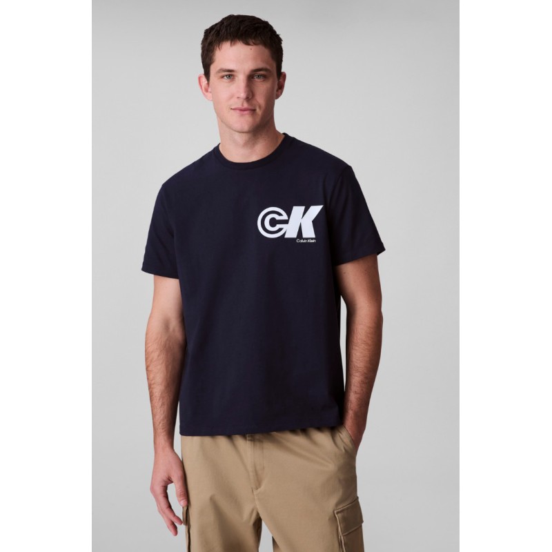 LV04RC835G CEF SS 20S CK SPORT LOGO GRAPGIC TEE