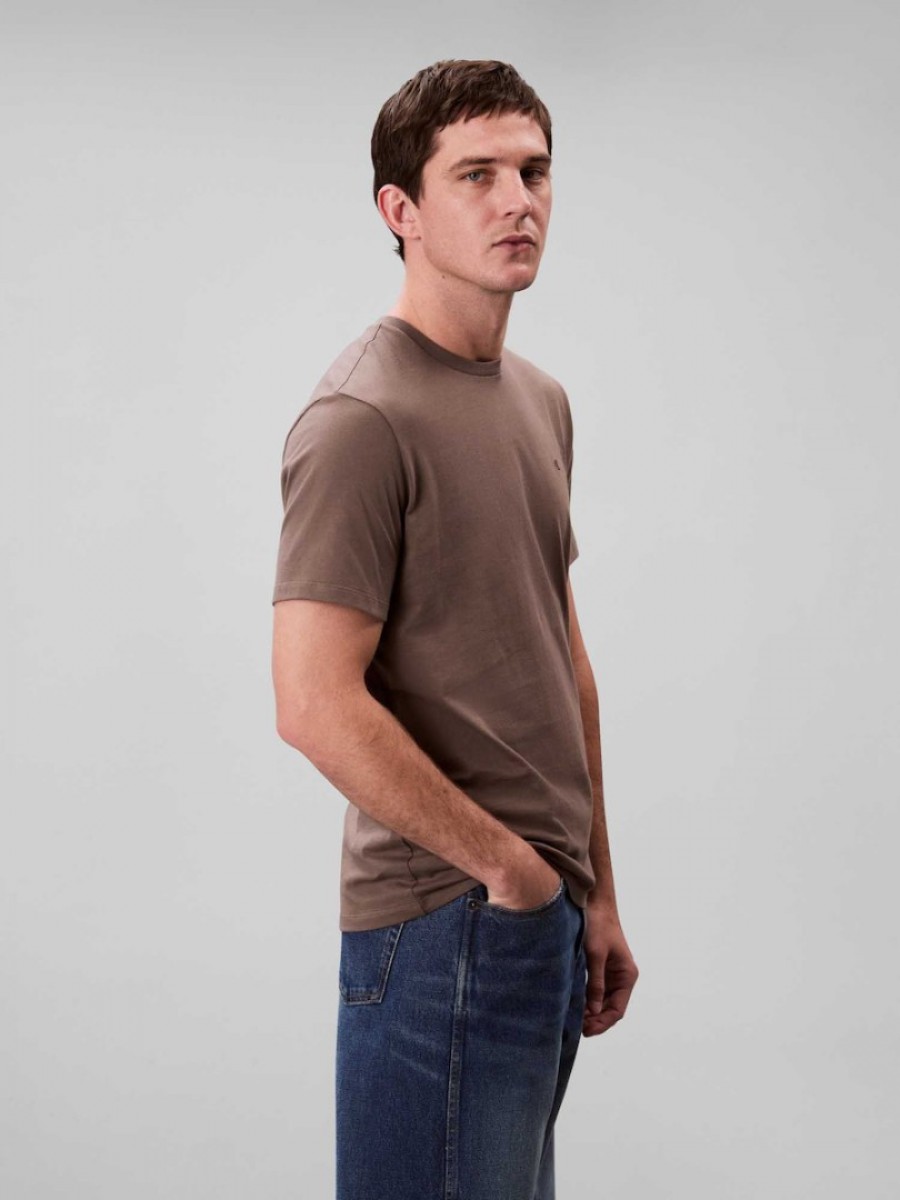 LV040HM265 PDK SS SMOOTH CTTN SOLID CREWNK TEE