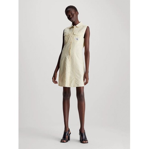 J20J223690 LFU SLEEVELESS COTTON SHIRT DRESS