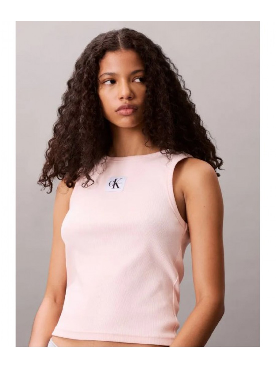 LV047C909G VI7 A - WOVEN LABEL SL QZ TOP