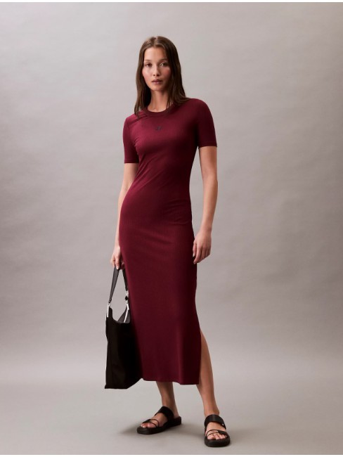 LV044C902G VLP A - MODAL RIB SS DRESS