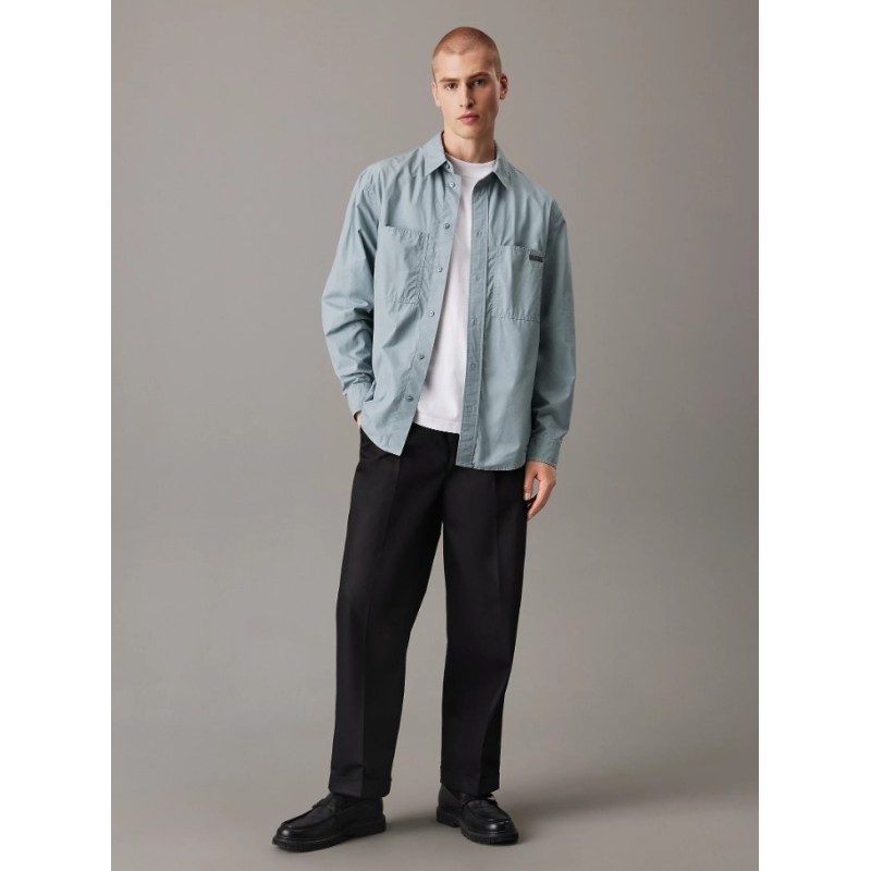 J30J326721 PC2 COTTON POPLIN RELAXED SHIRT