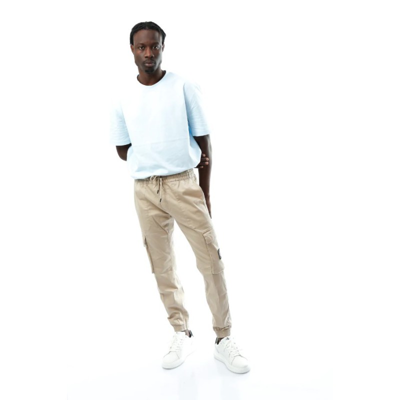 J30J324696 PED SKINNY WASHED CARGO PANT