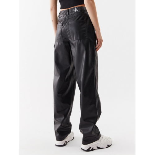 J20J221385 BEH FAUX LEATHER HIGH RISE STRAIGHT