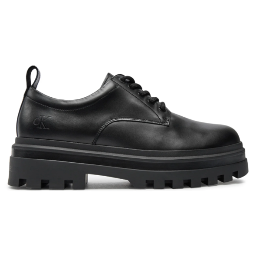 YM0YM01085 0GJ LUGGED DERBY SHOE LTH