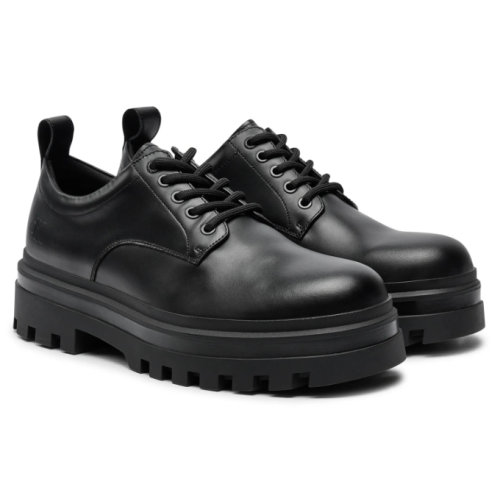 YM0YM01085 0GJ LUGGED DERBY SHOE LTH