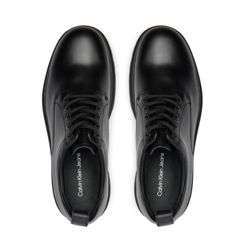 YM0YM01085 0GJ LUGGED DERBY SHOE LTH