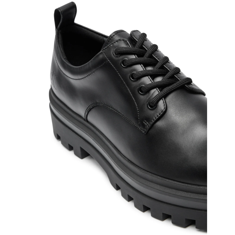 YM0YM01085 0GJ LUGGED DERBY SHOE LTH