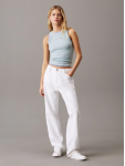 J20J225301 CDV MONOLOGO RIB TANK TOP