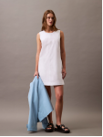 LV047AB000 YAA POPLIN SLEEVELESS MINI DRESS