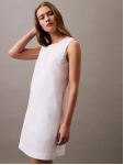 LV047AB000 YAA POPLIN SLEEVELESS MINI DRESS