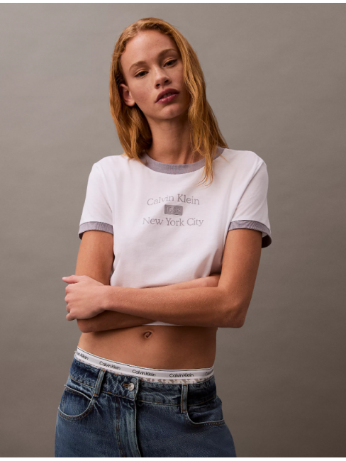 LV047B808G VVD SS DRAPEY JERSEY CROP TEE