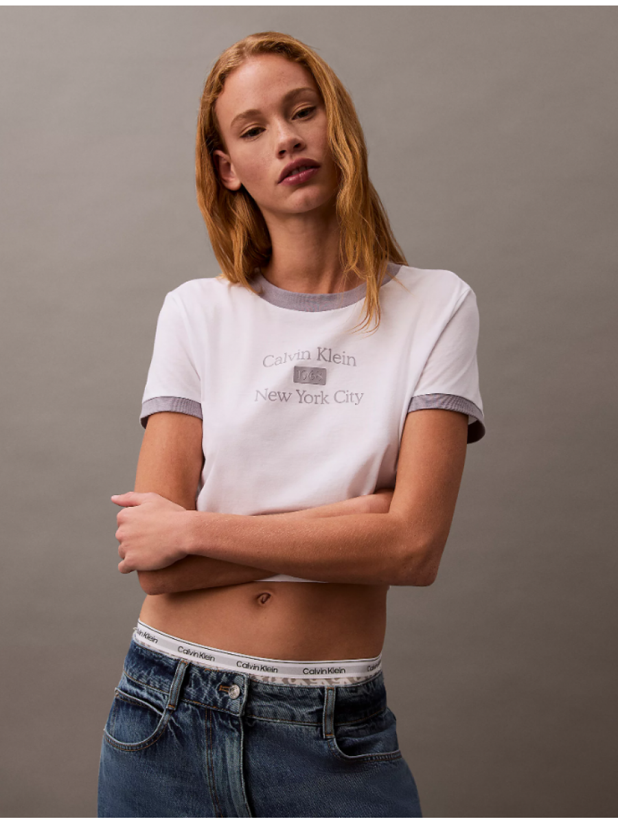 LV047B808G VVD SS DRAPEY JERSEY CROP TEE