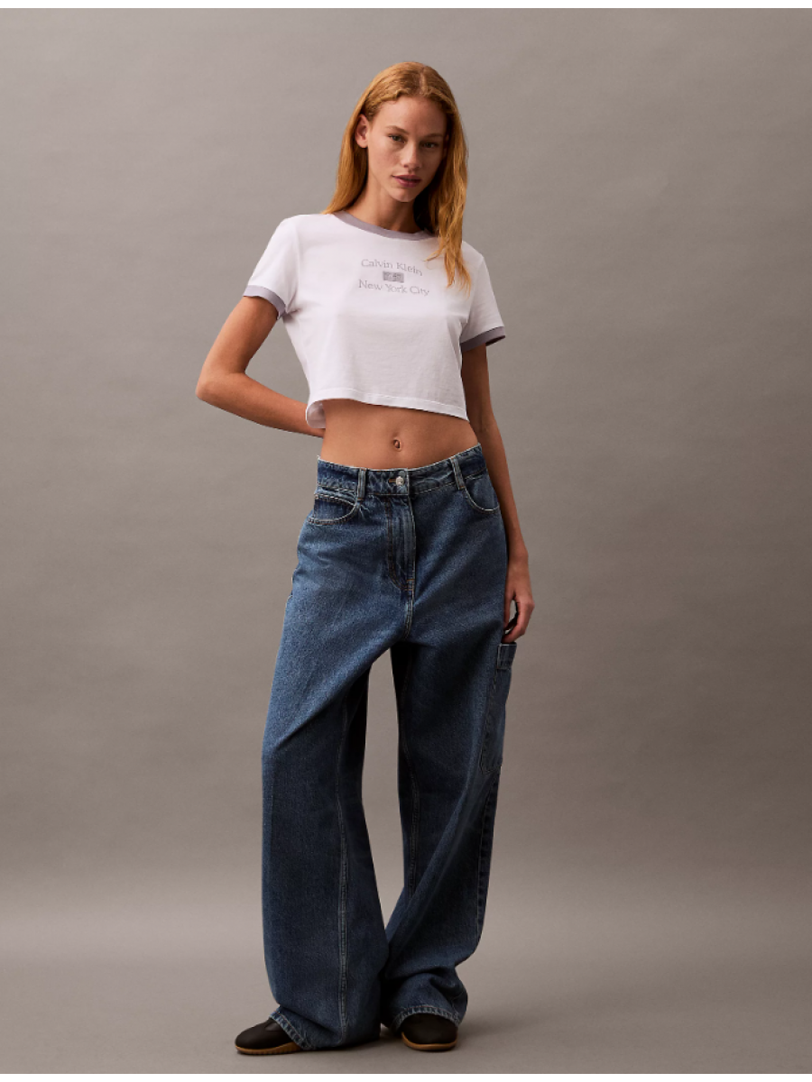 LV047B808G VVD SS DRAPEY JERSEY CROP TEE