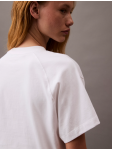 LV047B847G YAA SS BOXY CK CREST CROP POCKET TEE