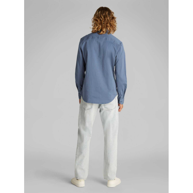 J30J327292 CK1 GARMENT DYE COTTON TWILL SHIRT