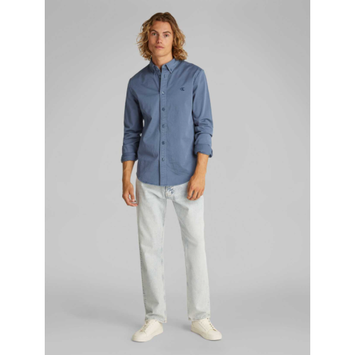J30J327292 CK1 GARMENT DYE COTTON TWILL SHIRT