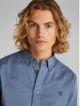J30J327292 CK1 GARMENT DYE COTTON TWILL SHIRT