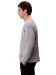 LV040EM217 RO2 LS WAFLE BADGE CREWNK TEE