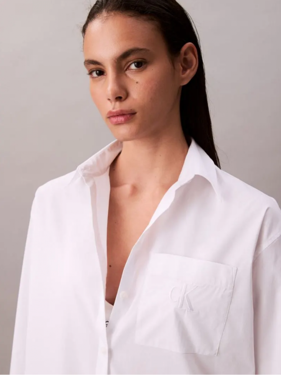 LV047C143G YAA POPLIN RELAXED SHIRT
