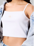 LV047C908G YAA A - WOVEN LABEL RIB CAMI