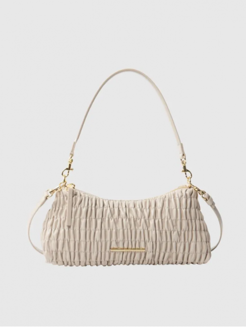 LV04K3088G RMU ROUCHED SHOULDER BAG