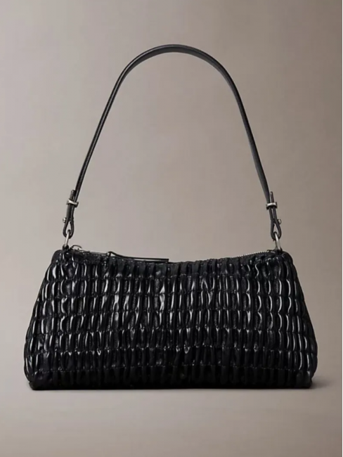 LV04K3088G UB1 ROUCHED SHOULDER BAG