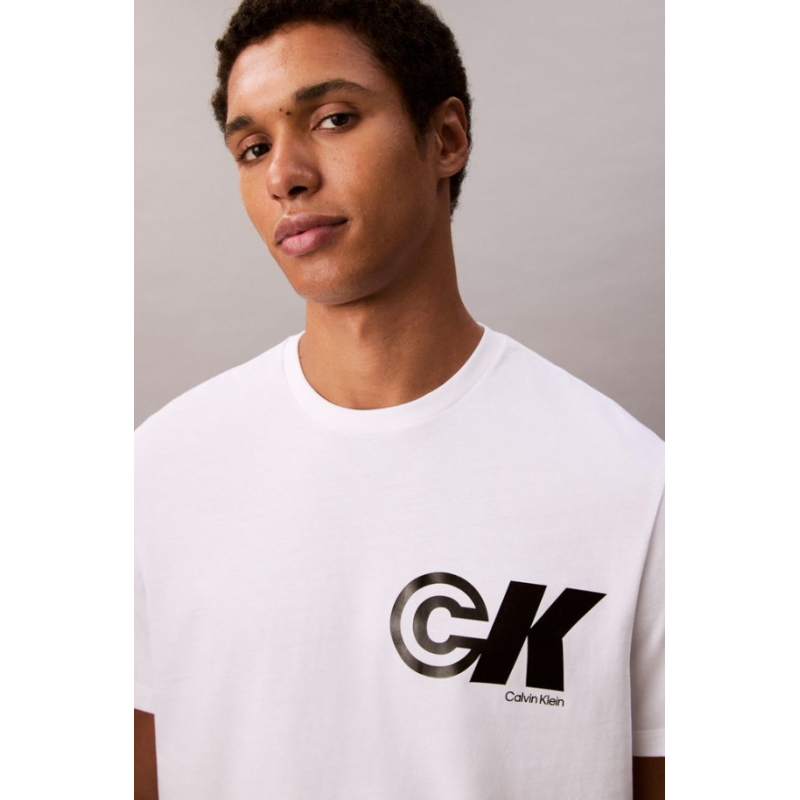 LV04RC835G YAA SS 20S CK SPORT LOGO GRAPGIC TEE
