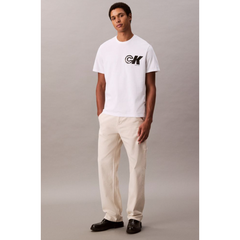 LV04RC835G YAA SS 20S CK SPORT LOGO GRAPGIC TEE